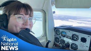 Cree woman hopes to trailblaze a path for Indigenous women in aviation | APTN News