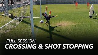 5 Crossing & Shot Stopping Drills | Full Session | LAFC 2 Goalkeeper Training