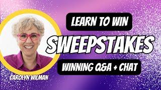 Learn How to Win Sweepstakes, Contests & Giveaways