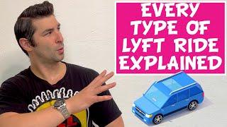 EVERY Type of Lyft Ride Explained on the Lyft App Tutorial