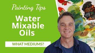 The Showdown: Water vs. Linseed Oil vs. No Mediums with Water Mixable Oils!