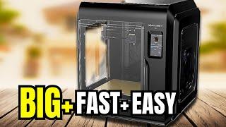 BIG & FAST & EASY - ADVENTURER 4 PRO - The 3D Printer That Does It All