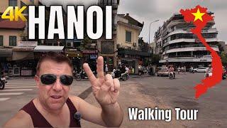 Hanoi Vietnam 4K Walking Tour - St. Joseph's Cathedral - The Old Quarter