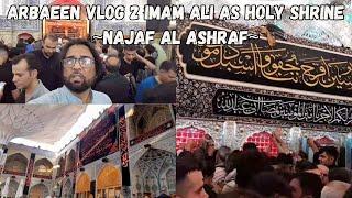 ARBAEEN VLOG 2 2024 | IMAM ALI HOLY SHRINE (ROZA) NAJAF AL ASHRAF | INDIA TO NAJAF TO KARBALA | IRAQ