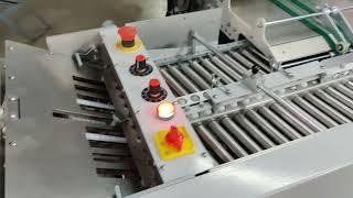 Mistry Complete Diamond Packet Folding Machine for laminated parcel papers | Mistry Folding