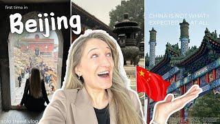 FIRST TIME IN BEIJING China solo travel vlog - Summer Palace, Wangfujing Street, shopping, Qianmen