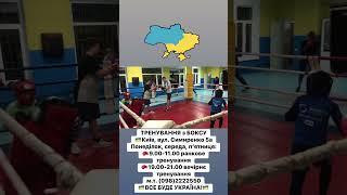 Тренування з боксу на Борщагівці
