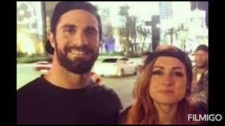 seth rollins and becky lynch amazed tribute