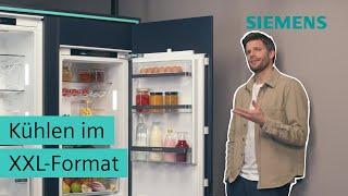 XXL Einbaukühlschrank: Mehr Platz & langanhaltende Frische der Lebensmittel | Siemens Kühlschränke