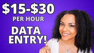 Work From Home Data Entry Jobs Available Now 2024!