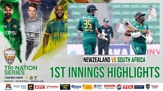 1st Innings Highlights | New Zealand vs South Africa | 2ndODI | Tri-Nation Series 2025 | PCB | M2J1A