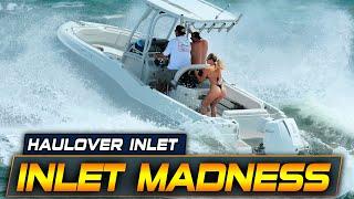 GIRL OVERBOARD IN HAULOVER INLET DURING HEAVY BOAT TRAFFIC | BOAT ZONE