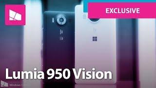 This is Microsoft's ORIGINAL Lumia 950 vision