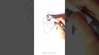  Watch and Learn 🟥 Draw Baby Sylvester James Pussycat with Ease  #shorts #drawing #RavlykArt