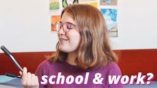 BALANCING UNI AND WORK  // Tips for working while studying!