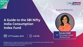 A Guide to the SBI Nifty India Consumption Index Fund | Webinar