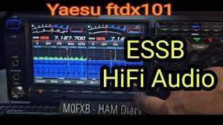 FTDX101 - ESSB -  Total Transmit Bandwith Frequency  - Hifi Audio Ham Radio