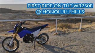 First Ride on WR250E Electric Conversion @ Honolulu Hills Raceway