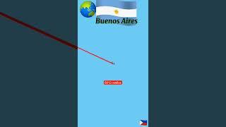 Buenos Aires #travel #touristdestination #map #traveldestination #1kcreator #geography #place