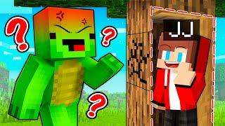 JJ use Fake Blocks to Troll Mikey in Minecraft Maizen !