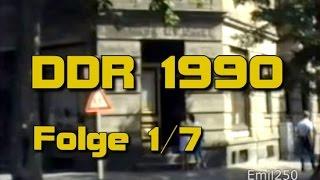 DDR 1990 Folge 1: Helmstedt - Marienborn über Magdeburg bis Bernburg