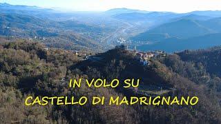 In volo su Castello di Madrignano, frazione di Calice al Cornoviglio