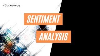 Sentiment Analysis | Natural Language Processing for OSINT & Threat Analysis | eForensics Magazine