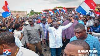 What A Crowd: NDC Demo Falls Flat As Bawumia & NPP Gurus Shake Accra Okaikwei As NDC Muslims Defect-