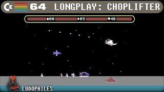 Choplifter C64 Longplay [146] Full Playthrough / Walkthrough (no commentary) #c64 #retrogaming