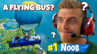 YouTubers Play Fortnite For The First Time (very noob)