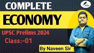 Complete Economy For UPSC Prelims 2024 | class-1 | Indian Economy Class