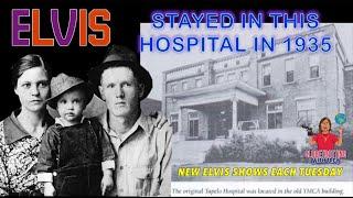 Elvis stayed a few days in Tupelo Hospital after his Birth..See the Location! #elvispresley #tupelo