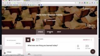 Google Classroom - Invite Students