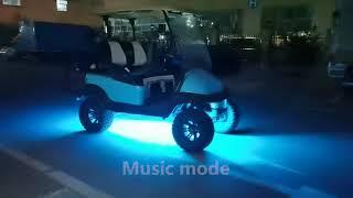 10L0L Golf Cart Underglow LED Light Strip Kit, 13 Modes Glow Neon Lighting - silas lam