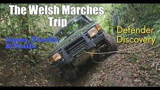 Green Laning - The Welsh Marches, Landrover Defender & Discovery