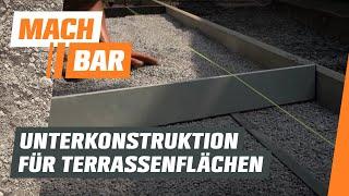 Unterkonstruktion für Terrassen und Pflasterflächen | OBI