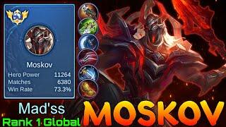 6,300+ Matches Moskov Monster Marksman - Top 1 Global Moskov by Mad'ss - Mobile Legends