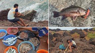 45 किलोमीटर गेलो मासे पकडायला समुद्रावर , खाडीवरती पकडली तांबोशी | kokan fishing @TejaGurav