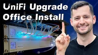 Full Tutorial on a Small Business Office Network Rack Upgrade - How to Install Ubiquiti UniFi Gear