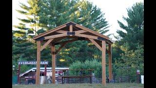 Our Family Builds an Awesome Cedar Gazebo from Backyard Discovery!