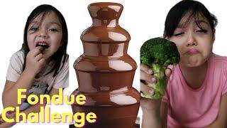 CHOCOLATE FONDUE CHALLENGE /GOEHNS FAMILY