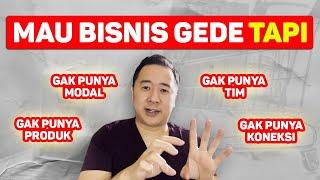 Belajar Cara Mulai Bisnis Online Tanpa Modal, Produk, dan Tim