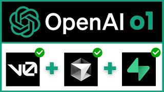 NEW: OpenAI o1 + Cursor + v0 = Supabase Authentication Next.JS o1 Preview + o1 mini (AI Coding)