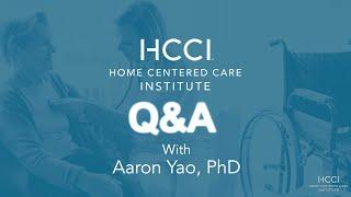 HCCI Q&A with Aaron Yao Q1: What types of research do you conduct for HCCI and its clients?