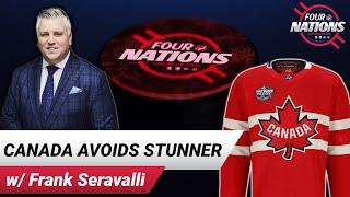 Canada Avoids Opening Night Stunner | Daily Faceoff LIVE w/ Frank Seravalli