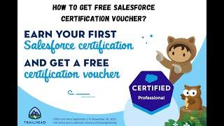 How To Get Salesforce Free Certification Voucher Coupon | AJ Skill Development Academy