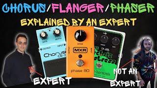 Chorus, Flanger & Phaser EXPLAINED by an EXPERT