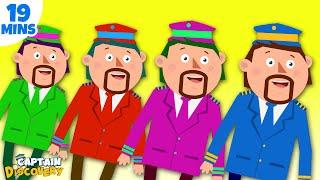 Colorful Hat Song | Educational Videos for Kids | Captain Discovery