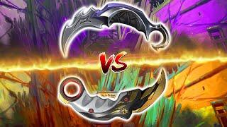 REAVER KARAMBIT VS CHAMPIONS KARAMBIT - BEST VALORANT KNIFE SKINS