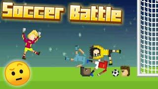 Угарный Футбол!!)) Играем с Другом в Soccer Battle!!)) /Soccer Battle/Смешные моменты Soccer Battle)